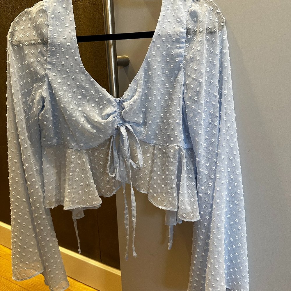 Lovers + Friends | Flowy Cropped Top